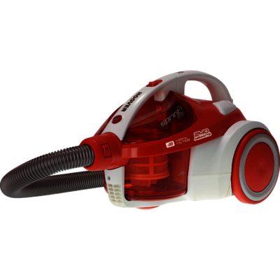 Hoover TSBE1803 Sprint Evo Bagless Cylinder Vacuum Cleaner in White & Red Hoover TSBE1803 Sprint Evo Bagless Cylinder Vacuum Cleaner in White & Red